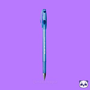 Caneta FABER CASTELL Esferográfica Ice 061 0.8mm Azul