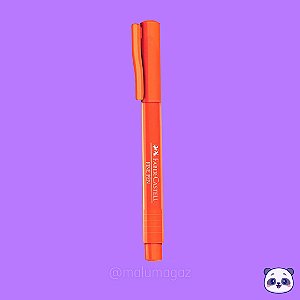 Caneta FABER CASTELL Hidrográfica Fine Pen 0.4mm Laranja