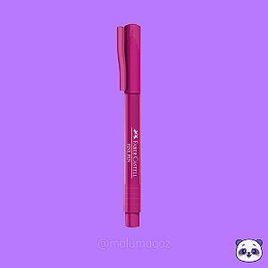 Caneta FABER CASTELL Hidrográfica Fine Pen 0.4mm Rosa