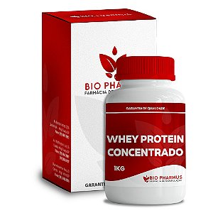 Whey Protein Concentrado 1kg - Biopharmus