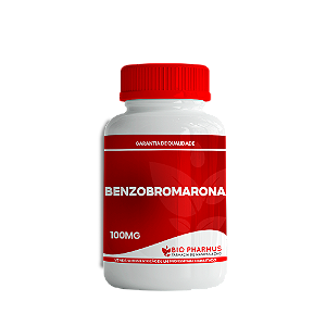 Benzobromarona 100mg - Biopharmus