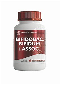 Bifidobacterium bifidum 750 milhões de UFC + Lactobacillus acidophilus 750 milhões de UFC + Lactobacillus plantarum 750 milhões de UFC e outras associações - Bio Pharmus