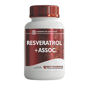 Resveratrol 25mg + Vit.C 100mg + Vit. D 100UI + L-Lisina 300mg + Zinco 25mg - Bio Pharmus