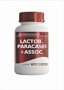 Lactobacillus paracasei 1 bilhão UFC + L Optizinc® 20mg + Vitamina C 250mg + Vitamina E 200 UI - Bio Pharmus