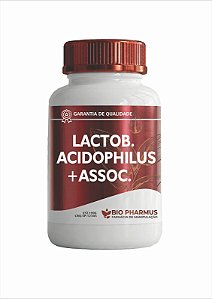 Lactobacillus acidophilus 1 Bilhão UFC + Bifidobacterium lactis 1 Bilhão UFC - Bio Pharmus