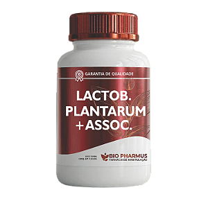 Lactobacillus plantarum 1 bilhão UFC + L Lisina 200mg - Bio Pharmus