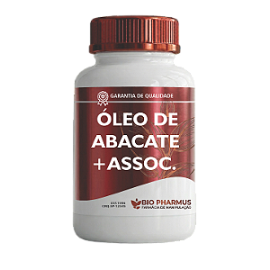 Óleo De Abacate Enriquecido Com Vitaminas A, D, E e K 1000mg