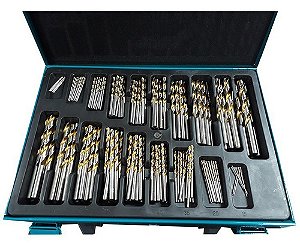 Kit De Brocas Hss Original Makita 170 Peças