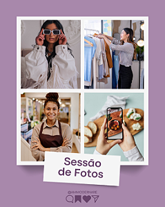 Sessão de Fotos para Redes Sociais
