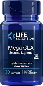 Mega GLA de Lignanas de Gergelim - 30 Cápsulas Softgel