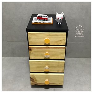 Gaveteiro Life Black