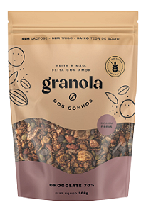 Granola Dos Sonhos | Chocolate 70% | 300g