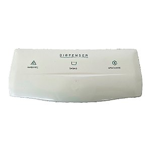 Puxador do Dispenser da lavadora Brastemp Smart 3 divisões 326038936