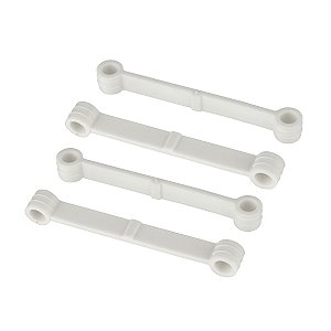 Kit 4 Tirante Branco Lavadora Brastemp Consul
