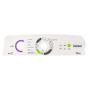 Painel Adesivo Lavadora Consul 12kg Cwh12ab