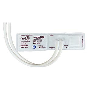 BRAÇADEIRA NEONATAL DESCARTAVEL 2 VIAS - CONECTOR UNIVERSAL - TAMANHO 2 - 4-8 CM - UNIMED
