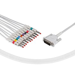 CABO DE ECG 10 VIAS - TIPO BANANA - PHILIPS - BY