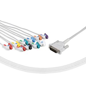 CABO DE ECG 10 VIAS EDAN/SCHILLER/HP - KC210PA-014C