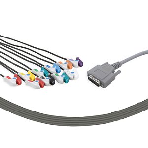 CABO DE ECG 10 VIAS ZONCARE IMAC 120 PRO