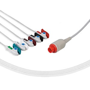 CABO DE ECG 5 VIAS - TIPO GARRA BIONET REDEL - BY