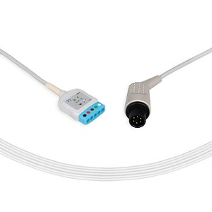 CABO TRONCO DE ECG 5 VIAS UNIVERSAL  - BY/ UNIMED