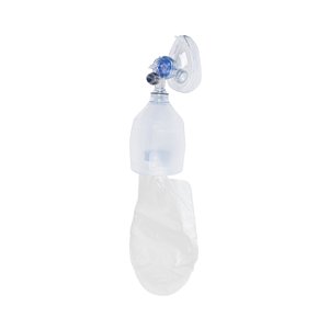 REANIMADOR ADULTO COM BALÃO DE 1600ML E RESERVATÓRIO DE O2 DE 2500ML - BY-BESMED
