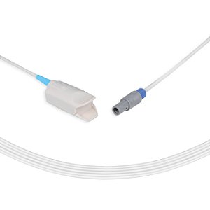 SENSOR DE OXIMETRIA ADULTO CLIP  MINDRAY / ALFAMED / EDAN - 6 PINOS 40°  - UNIMED
