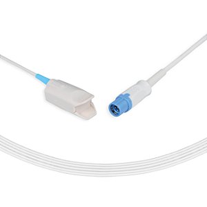 SENSOR DE OXIMETRIA ADULTO CLIP DRAGER NELLCOR AZUL ESCURO  - UNIMED