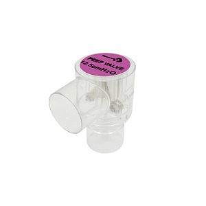 VÁLVULA F-PEEP 12.5CM H2O COM CONECTOR, OD:22MM, COR ROSA - BY-BESMED