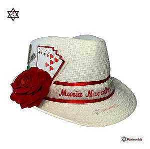 Chapeu Maria Navalha Malandra Decorado