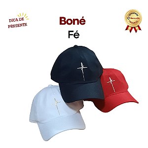 Boné Fé com Ajuste Cores Diversas