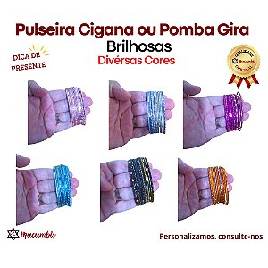 Pulseiras para Cigana ou Pomba Gira Diversas Cores Macumbis