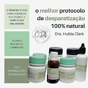 Desparasitação Hulda Clark (protocolo completo)