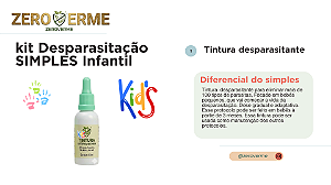 Desparasitação Hulda Clark INFANTIL SIMPLES (protocolo 3 meses á 11 anos)