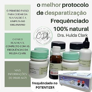 Desparasitação Hulda Clark (protocolo completo) com FREQUÊNCIAS HERTZ