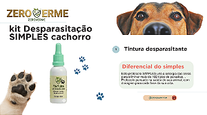Desparasitação Natural para Cães SIMPLES