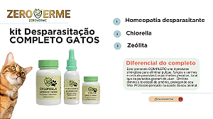 Desparasitação Natural Gatos COMPLETO