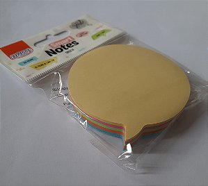 Bloco Adesivo balão colorido