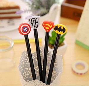 Caneta Logo Super-heróis