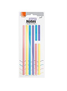 Bloco Adesivo Marca-Texto Pastel Smart Notes BRW