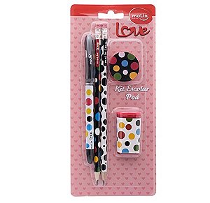 Kit escolar Love Poá