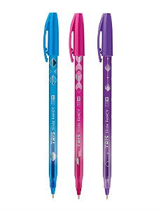 Caneta Esferográfica Slide Fancy 1.0mm Tris