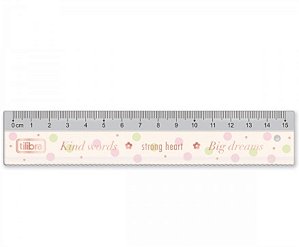 Régua Soho 15cm Tilibra