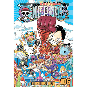 Mangá One Piece Vol. 106 - Eiichiro Oda (Em Português) + 1 Brinde
