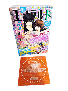 Magazine Ciel Emerald Summer 576 pág, 2016: Junjou Romantica, SUPER LOVERS, Sekai Ichi Hatsukoi (Em Japonês) + 2 Brindes