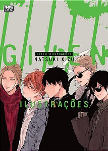 Artbook GIVEN Ilustrações (Yaoi +18 anos | Em Português) Natsuki Kizu + 1 Brinde