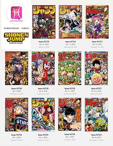 Assinatura Mangás Weekly Shonen Jump, 2024 - M1: 4 MESES