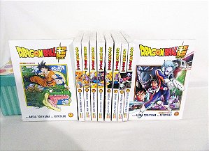 Coleção de Mangás Dragon Ball SUPER Vols. 1 ao 10 (Em Português) + Brinde (Dragon Ball)