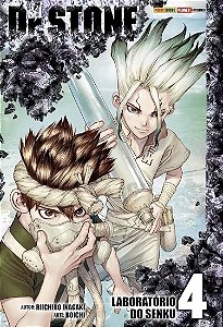 Mangá Dr. Stone Vol. 4, Boichi (Em Português) + 1 Brinde