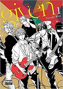 Mangá GIVEN Vol. 1 + 1 Marca páginas (Yaoi +18 anos | Em Português) Natsuki Kizu